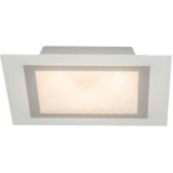Светильник потолочный "Rolanda" 1x10W, металл/стекло, LED,хром белый