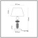 Настольная лампа ODEON LIGHT EXCLUSIVE CANDY 4861/1tb