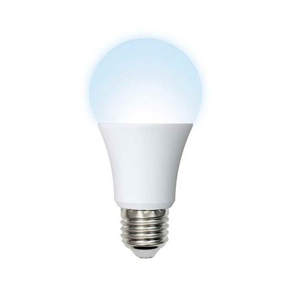 Лампа светодиодная (09943) E27 8W 3000K груша матовая LED-A60-8W/WW/E27/FR/O