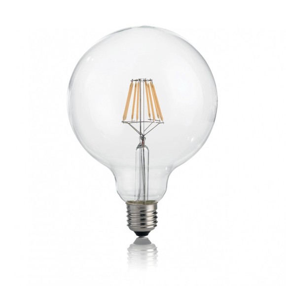Лампа LAMPADINA CLASSIC E27 8W GLOBO D95 TRASP 3000K 101323