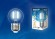 Лампа светодиодная филаментная (UL-00003255) Uniel E27 7,5W 4000K прозрачная LED-G45-7,5W/NW/E27/CL GLA01TR