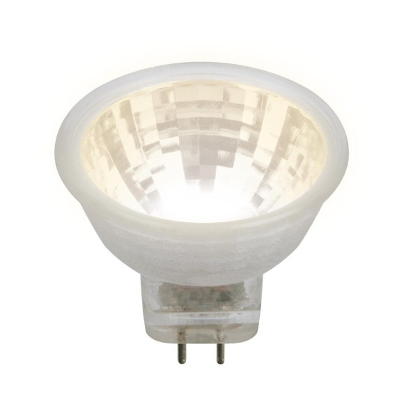 Лампа светодиодная (UL-00001702) GU4 3W 3000K прозрачная LED-MR11-3W/WW/GU4/220V GLZ21TR