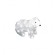 Фигурка светодиодная «Белый медведь-4» 25x31см (11037) ULD-M3125-040/STA