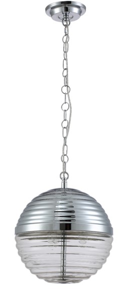 CRYSTAL LUX Светильник подвесной ALBERTO SP3 CHROME/TRANSPARENTE Crystal Lux