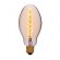 Лампа накаливания E27 40W груша золотая 052-054