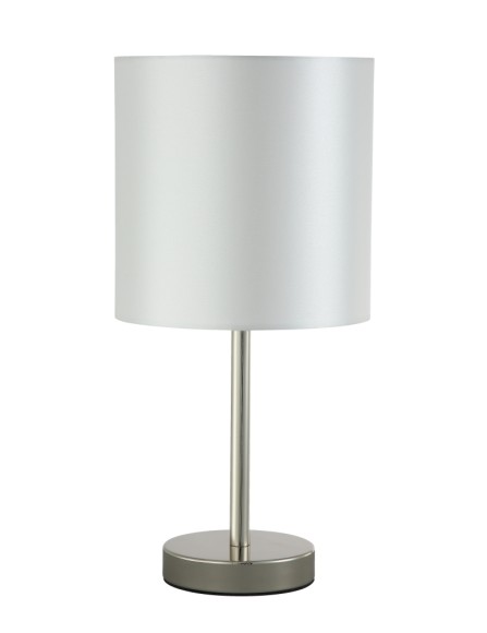 Настольная лампа SERGIO LG1 NICKEL Crystal Lux
