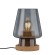 Настольная лампа Paulmann Urban Jungle Iben макс.20Вт E27 230В Дымчатое стекло Стекло/Пробка 79736
