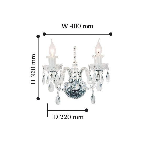 Бра Favourite Lawanda 2022-2W Бра Favourite Lawanda 2022-2W