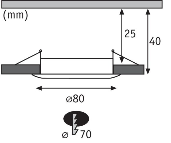 50068 Светильник встраиваемый SmartHome ZB Lens EBL Set IP44 LED