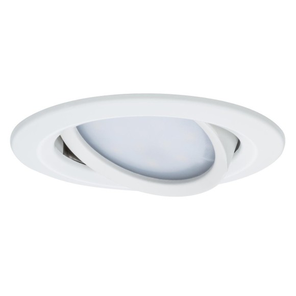 93863 Светильник Prem EBL Coin Slim rd schw LED 1x6,8W, белый