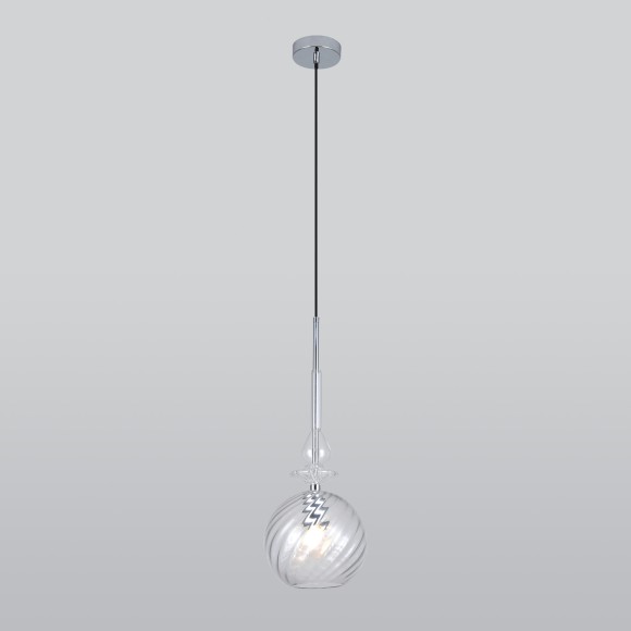 Подвесной светильник со стеклянным плафоном 50192/1 прозрачный