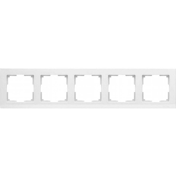 Рамка на 5 постов (белый) Werkel WL04-Frame-05-white