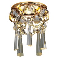 Точечный светильник K2071 Ambrella K2222 CL/G