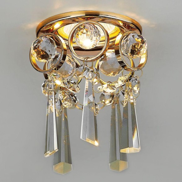 Точечный светильник K2071 Ambrella K2222 CL/G