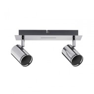 66679 Светильник Spotlight Rondo max2x10W GU10, хром матовый