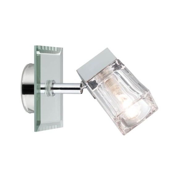 Настенный светильник Paulmann Trabani макс.20Вт G9 IP44 230В Хром/Прозрачный Металл Без лампы 70840 Настенный светильник Paulmann Trabani макс.20Вт G9 IP44 230В Хром/Прозрачный Металл Без лампы 70840