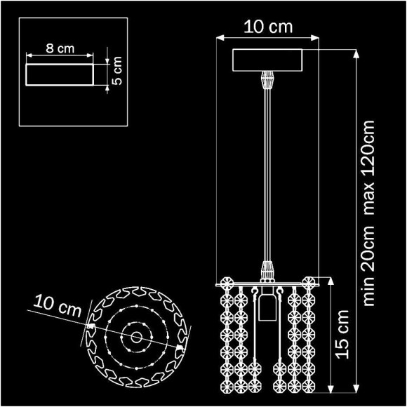 Подвесной светильник Lightstar Cristallo 795314 Подвесной светильник Lightstar Cristallo 795314