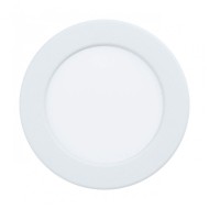 99132 Светодиод. встраив. светильник FUEVA 5, 5,5W (LED), Ø117, ET26, 650lm, 3000K, сталь, белый/пла