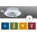 99742 Светильник 2Easy Premium EBL schw. max.3x50W Ws