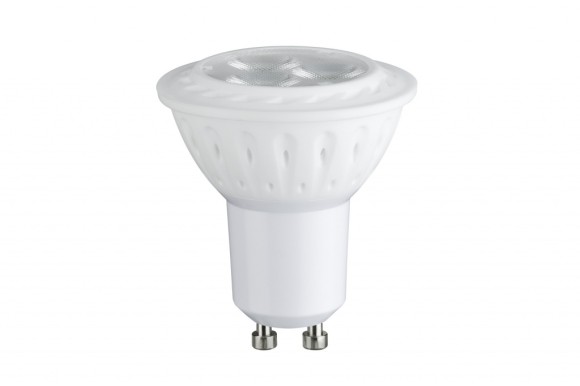 Лампа светодиодная Paulmann Рефлекторная Maxiflood 4Вт 220лм 3000К GU10 230В Д51мм Прозрачный 28134