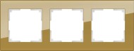 Рамка на 3 поста (бронзовый) Werkel WL01-Frame-03 Рамка на 3 поста (бронзовый) Werkel WL01-Frame-03