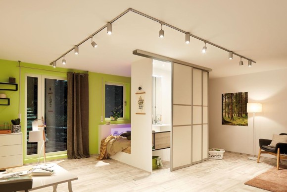 95285 Светильник URail LED Spot Tube 1x6,5W GU10 Chr-m