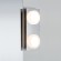 70883 Светильник WD Doradus IP23 LED 2x5W Chr Mt/Kst