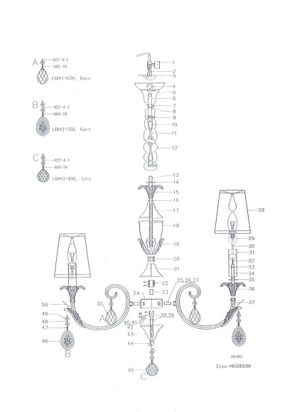 Люстра Подв Cappa 691064 Osgona Инструкция Люстра Подв Cappa 691064 Osgona Инструкция