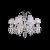 Подвесная люстра Crystal Lux Princess SP10+5