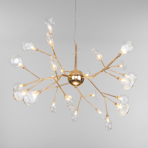 Подвесная люстра со стеклянными плафонами 564 Подвесная люстра со стеклянными плафонами 564