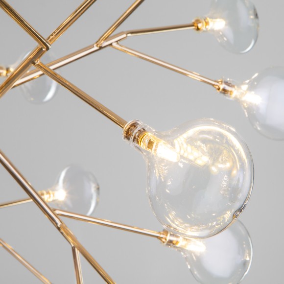 Подвесная люстра со стеклянными плафонами 564 Подвесная люстра со стеклянными плафонами 564