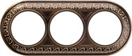 Рамка на 3 поста (бронза) Werkel WL70-frame-03 Рамка на 3 поста (бронза) Werkel WL70-frame-03