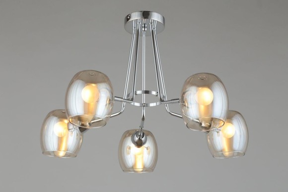 Подвесная люстра Omnilux Tesero OML-27307-05 Подвесная люстра Omnilux Tesero OML-27307-05