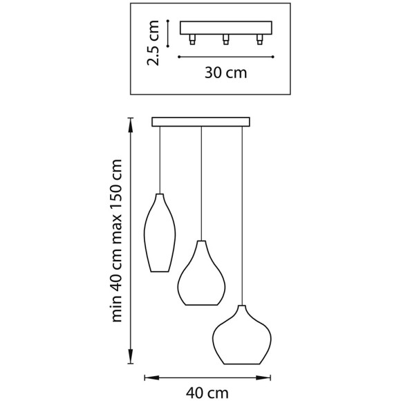 Подвес Lightstar Pentola 803051