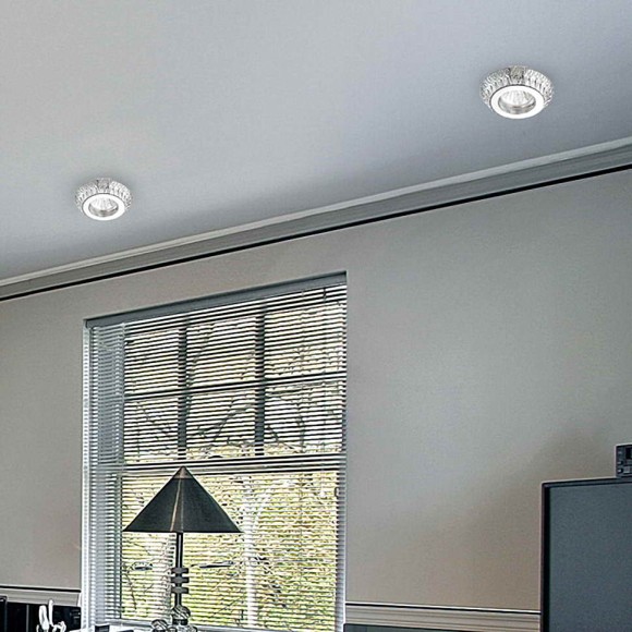 Стандартный встраиваемый неповоротный светильник Forza 370246 Novotech