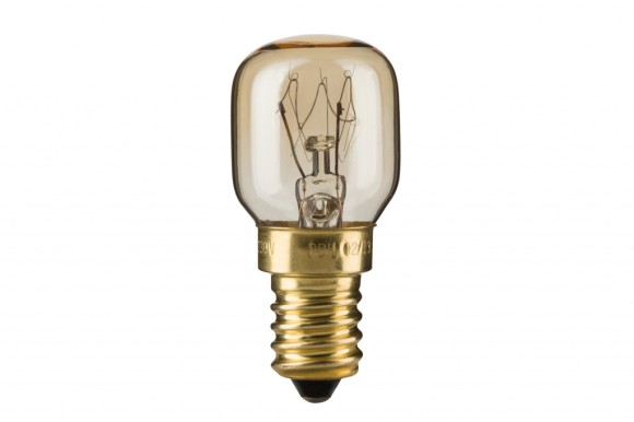 Лампа накаливания Paulmann Груша 25Вт 125лм 2200К E14 230В Прозрачная Для плит и духовок 82011