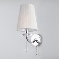 Бра в классическом стиле с хрусталем 60079/1 хром Бра в классическом стиле с хрусталем 60079/1 хром