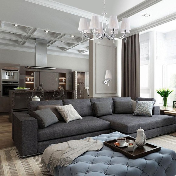 Бра в классическом стиле с хрусталем 60079/1 хром Бра в классическом стиле с хрусталем 60079/1 хром