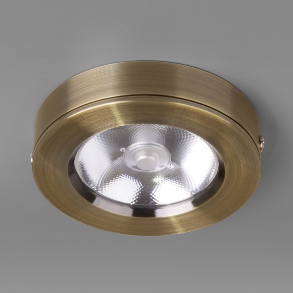 Накладной потолочный светодиодный светильник Бронза DLS030 Elektrostandard Накладной потолочный светодиодный светильник Бронза DLS030 Elektrostandard