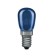 81010 Грушевидная лампа TV-синяя, E14, 25мм 15W    