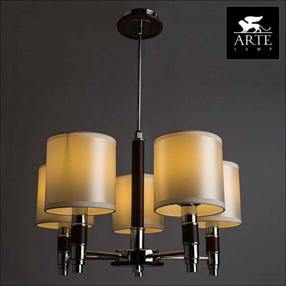 Люстра Circolo a9519lm-5br Arte Lamp