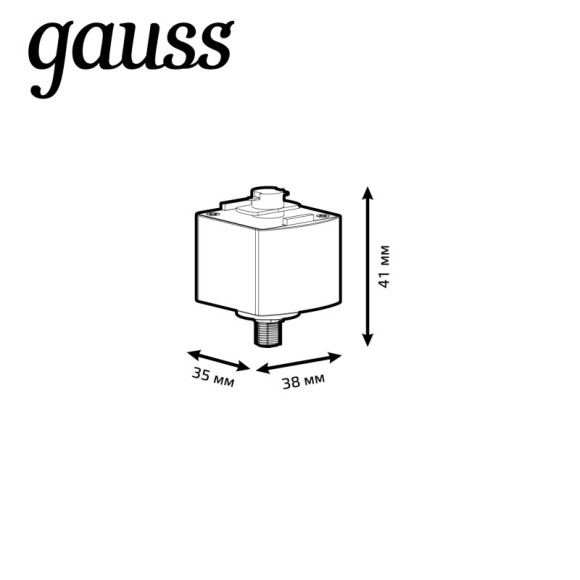 Адаптер Gauss TR123 Адаптер Gauss TR123