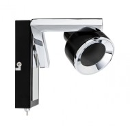 66670 Светильник  Turn max1x10W GU10 черный/хром 66670 Светильник  Turn max1x10W GU10 черный/хром