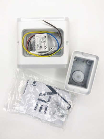 Архитектурный светодиодный светильник белый ELVAN GW-6080S-6W-3000K-Tp Архитектурный светодиодный светильник белый ELVAN GW-6080S-6W-3000K-Tp