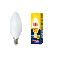 Лампа светодиодная (UL-00003796) E14 7W 3000K матовая LED-C37-7W/WW/E14/FR/NR Лампа светодиодная (UL-00003796) E14 7W 3000K матовая LED-C37-7W/WW/E14/FR/NR