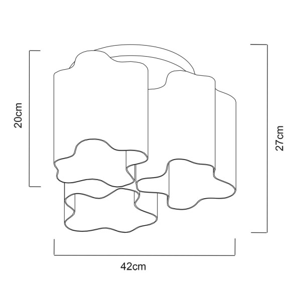 Люстра Serenata a3479pl-3cc Arte Lamp Люстра Serenata a3479pl-3cc Arte Lamp
