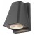 Светильник настенный Wallyx GU10 антрацит 227195