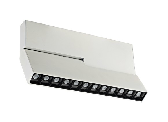 Светодиодный светильник для магнитного шинопровода (трека) Donolux dl18786/12m white