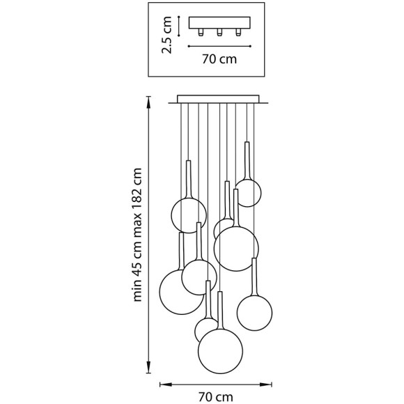 Подвес Lightstar Globo 813093
