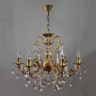 Подвесная люстра Ambiente Alicante 8888/6 AB Tear drop